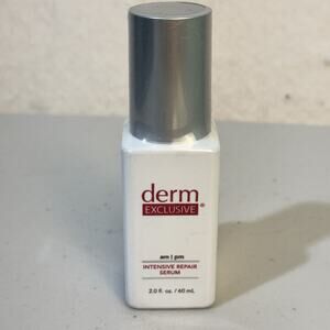 Derm Exclusive AM/PM Intensive Repair Serum Wrinkle Anti-Aging 2.0 oz Sealed